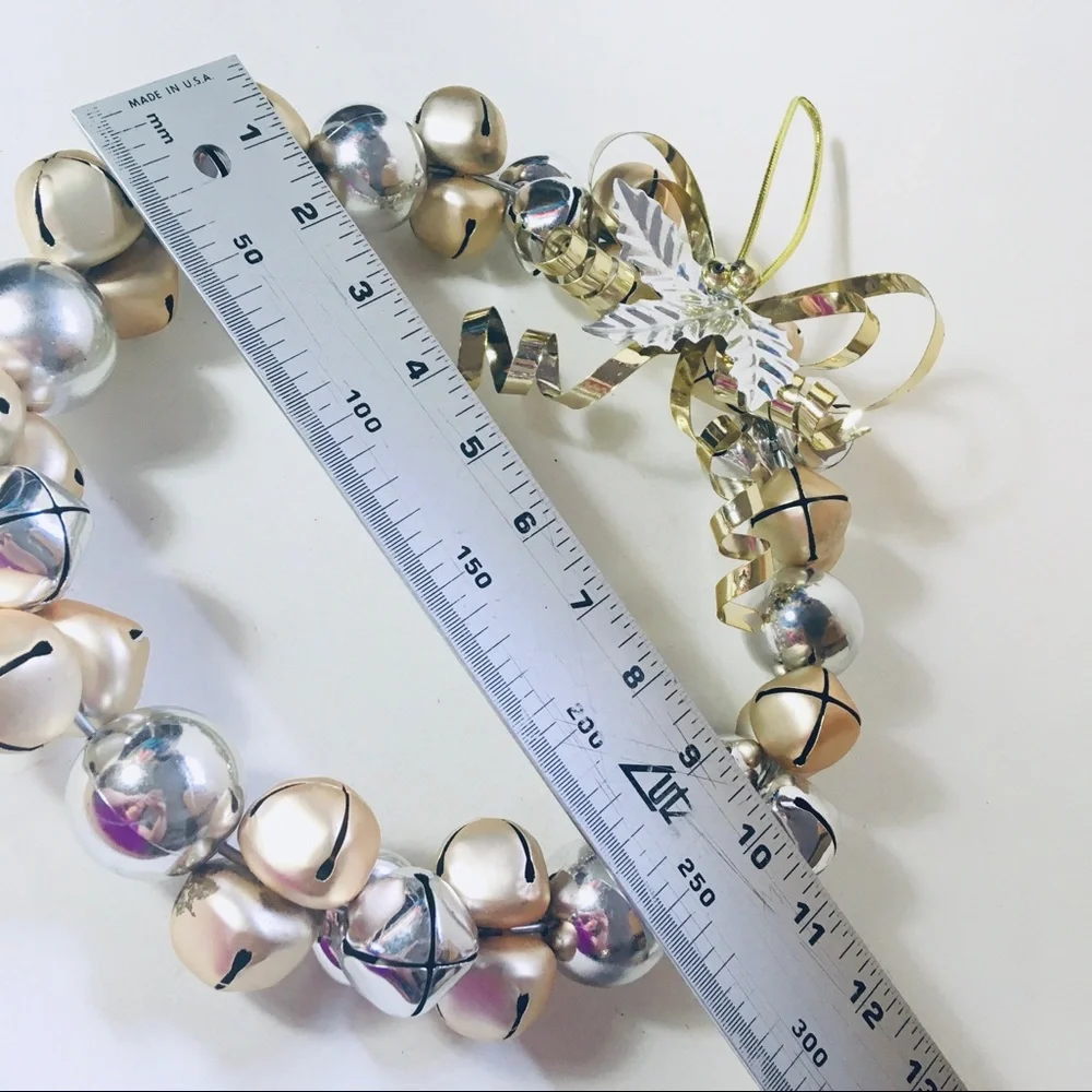 Jingle Bell Wreath • Christmas Sleighbell Jingle Bells